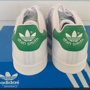 Original Addidas Stan Smith OG Mens size 10.5 White and Green - New in box!
